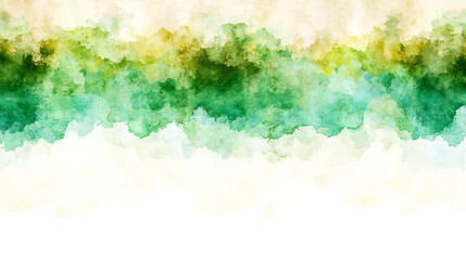 Abstract Watercolor Green Yellow Blend Artistic Expression Background with Light Texture 89 Chars