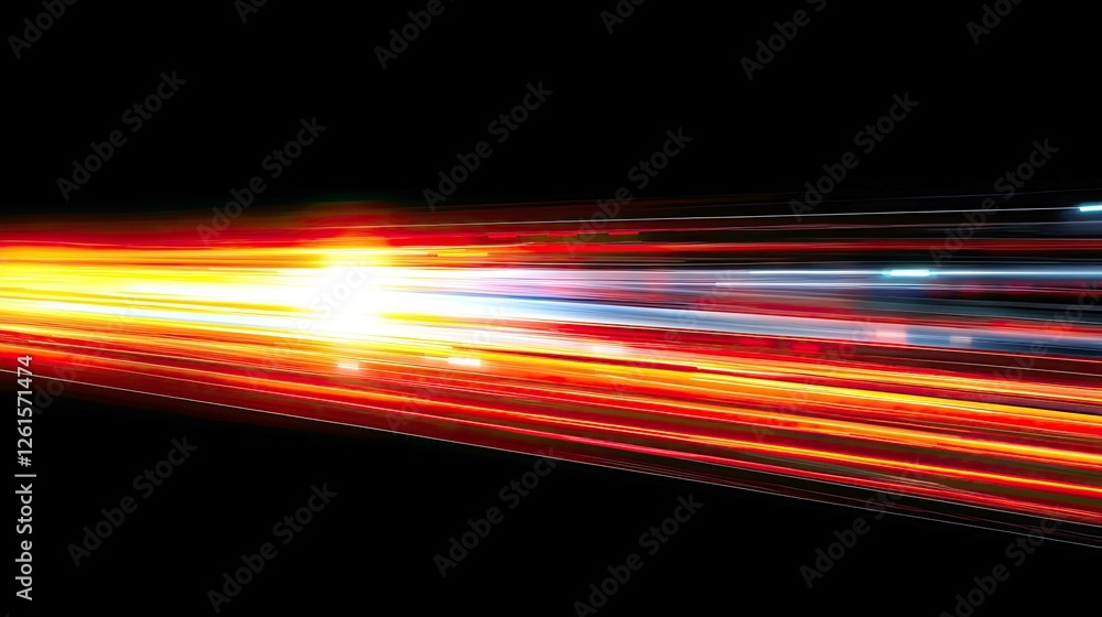 Poster abstract speed of light: dynamic technology background