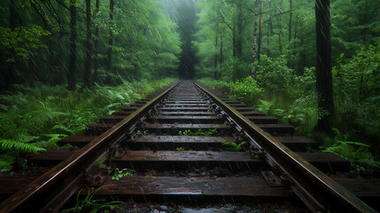  haunted train tracks in the forest