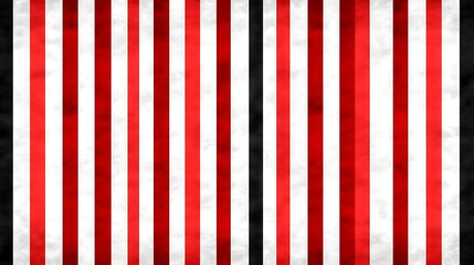 Obraz premium Bold Red and White Striped Backdrop Pattern with Contrasting Black Central Division for Visual Impact