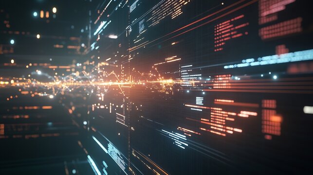 AI driven predictive analytics pipeline visualized with real time futuristic data streams 