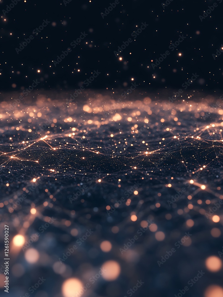 Poster Surreal quantum computing image