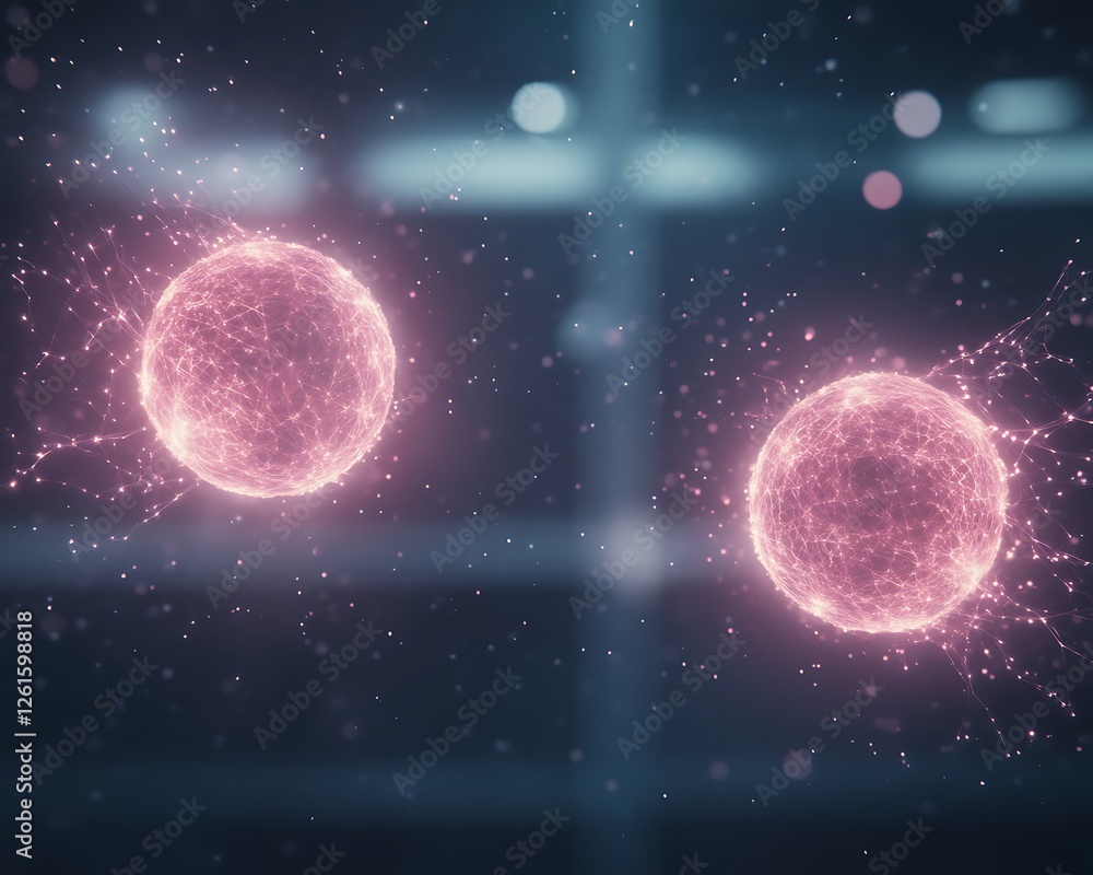 Poster Quantum entanglement simulation visualization
