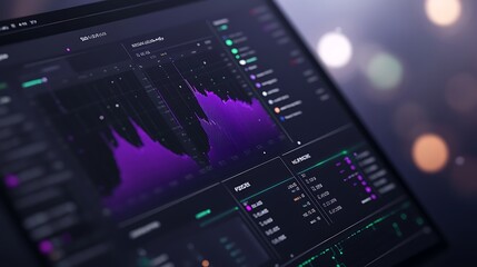 A hyper-realistic futuristic dashboard featuring global data visualization elements.