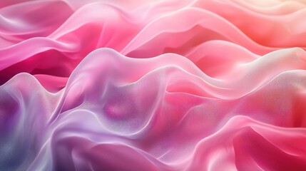 Obraz premium Soft pink gradient abstract background, creating a dreamy and calming effect with smooth hues blending seamlessly