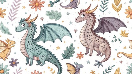 Fantasy Creature Sketches: Whimsical Illustrations of Mythical Beasts & Magical Animals