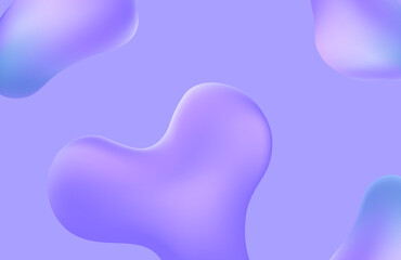 Abstract Fluid Background with Glossy 3D Geometric Dynamic Gradient Shape for Technology Interfaces Minimal Web Design Baner Modern Business Presentation Screen Marketing and Futuristic.
