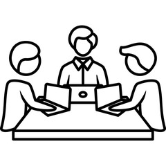 Working Together Icon