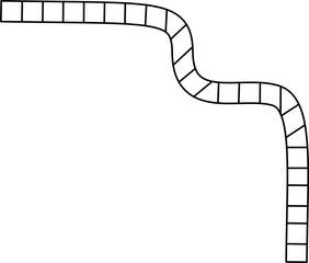 board game path outline