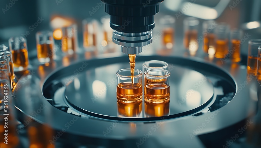 Poster Automated liquid dispensing in a laboratory setting