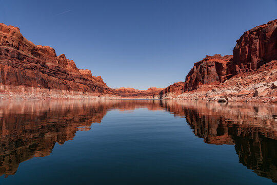 Lake Powell Canyon Reflection in Utah
