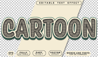 Cartoon Comic Fun Super Happy Fully Editable Vector Text File