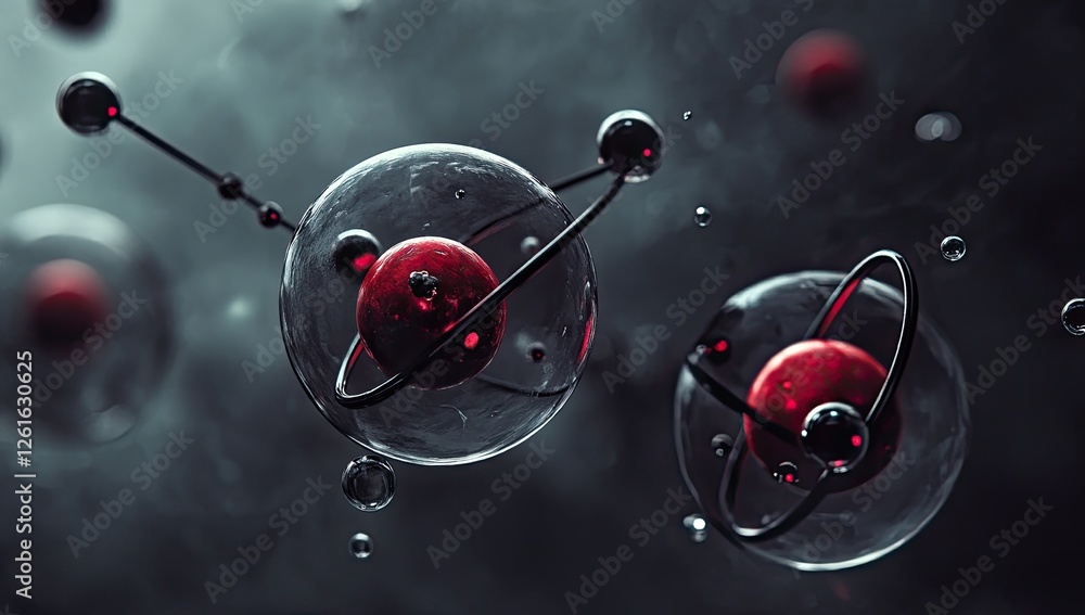 Poster Atomic Structures in a Smoky Environment