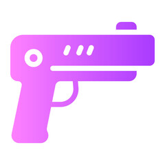 gun gradient icon
