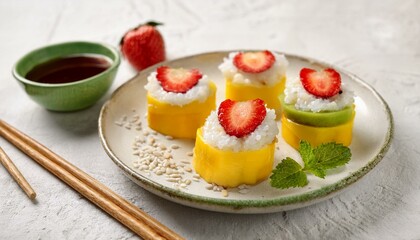 Sweet Fruit Sushi