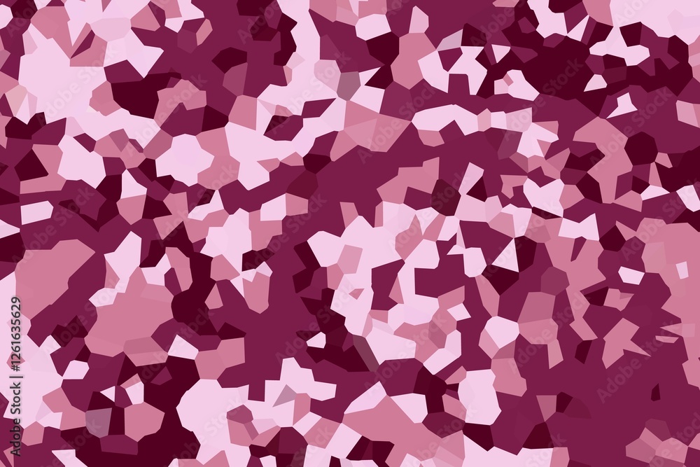 Poster purple and pink pixelated crystallized pattern with intricate modern texture. high-quality digital b