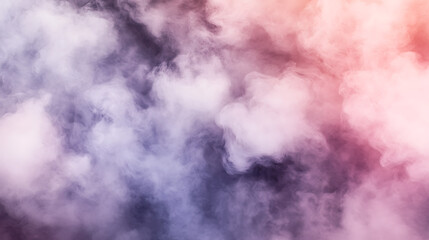 Fototapeta premium Ethereal Gradient Cloudscape Pink and Violet Pastel Hues for Dreamlike Backgrounds or Visual Effects