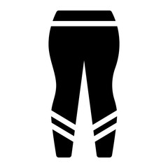 leggins glyph icon