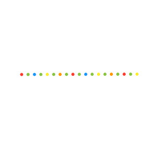 colorful dotted line elements