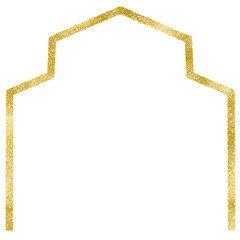 Golden Frame for Ramadan