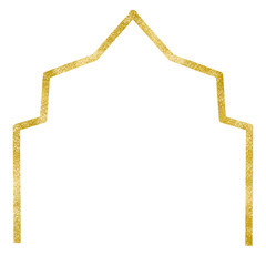 Golden Frame for Ramadan