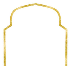 Golden Frame for Ramadan