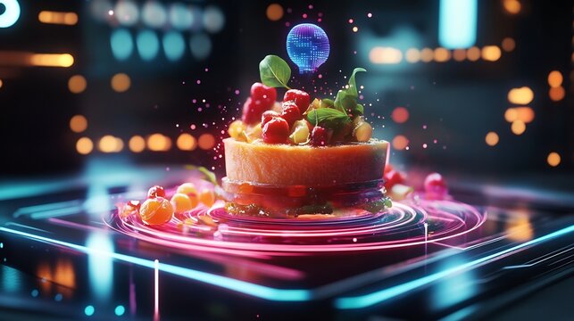 AI powered generative cooking assistant creating innovative recipe ideas based on ingredients