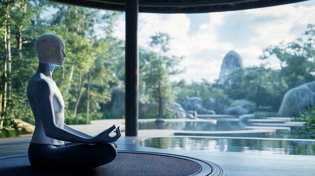 AI powered meditation guidance 