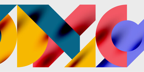 Vibrant abstract background circles with smooth gradients, creating a dynamic and modern design. Ideal for creative, tech, or contemporary-themed projects