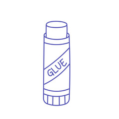Outline Doodle Stationary Glue
