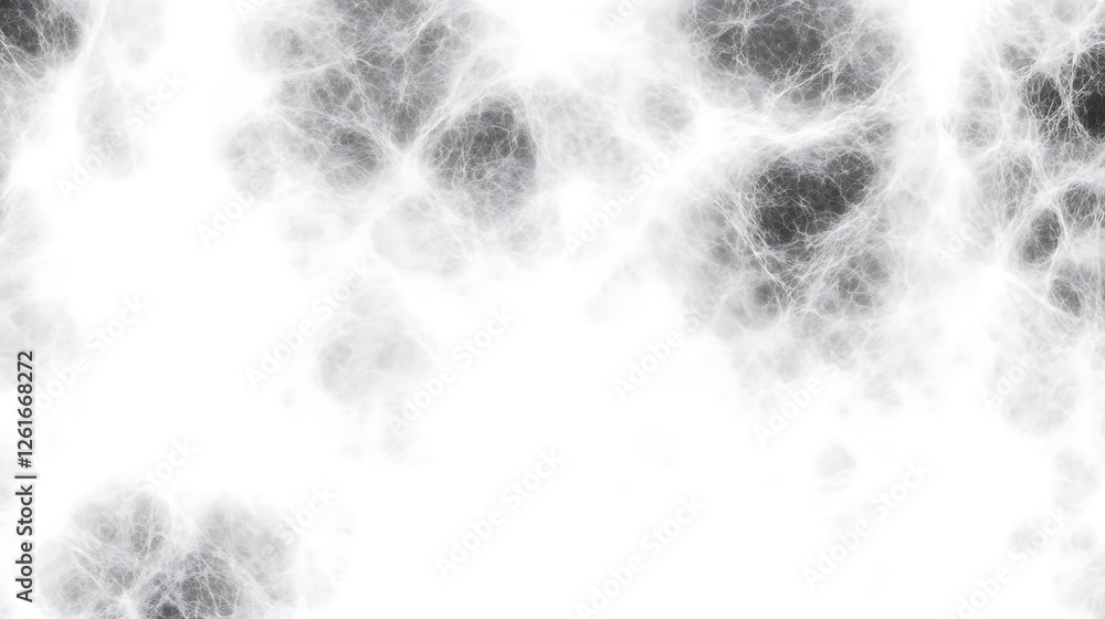Poster organic weblike pattern of abstract veins resembling cerebral neural networks and biological texture