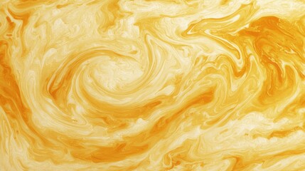Bright Swirls of Yellow and White Abstract Pattern Background