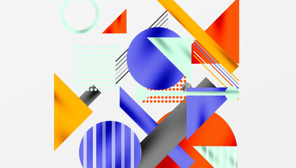Geometric background showcasing sharp lines, contrasting colors, and minimalistic shapes