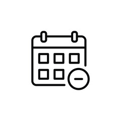 calendar icon vector