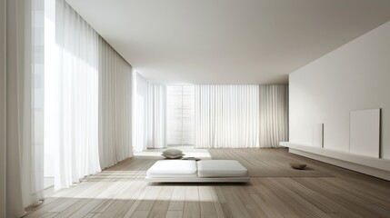 Serene Minimalist Interior Design: A Modern Haven of Calm and Tranquility