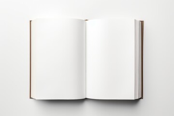 Creative writing ideas blank notebook photography studio top view inspiration