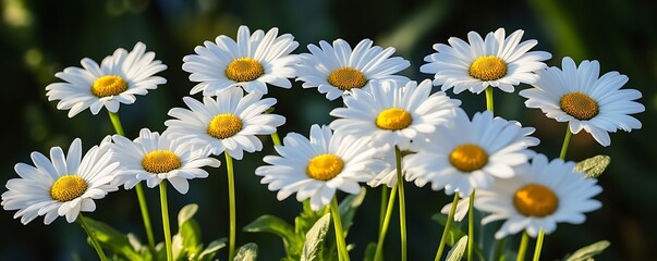 A beautiful Flowers composition Flora pattern top view.