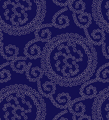 Hand Drawn Flowers and Leaves Line Pattern Watercolor Trendy Plan Trendy Color Cards Print On The Floor Home Textile Fabric Wallpaper Wrapping Cards Carpet Rug Background Fabric Linen Look Textures