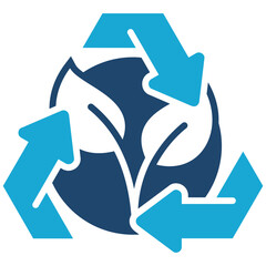 Plant Recycling Icon