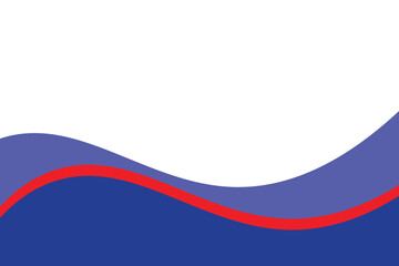 Fototapeta premium vector illustration of a wave background