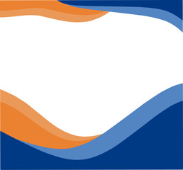 Modern abstract curve line background for business presentation