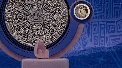 Tribal Patterned FigurineS with Mother's Day Motif