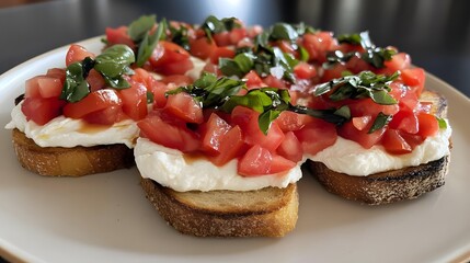 イタリアン風ブルスケッタトースト