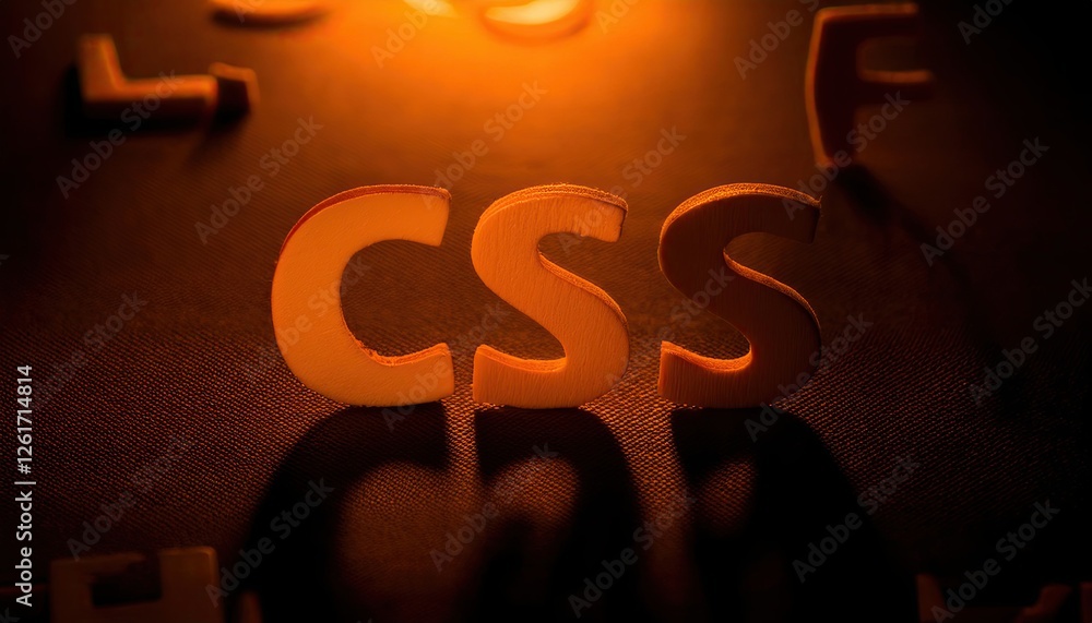 Poster Understanding CSS for Web Development with Creative Lighting