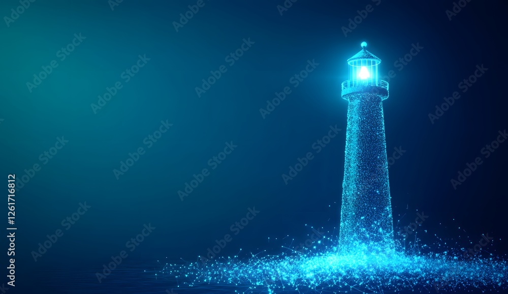 Poster Digital Lighthouse Guiding Through Data