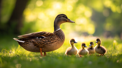Duck Family
