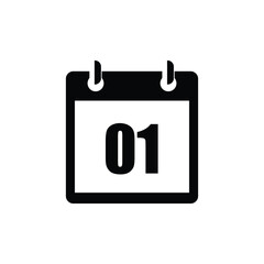 calender icon, 01 calender icon with white background