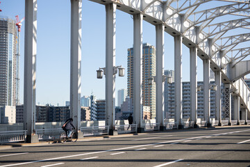 bridge structure tokyo city 
