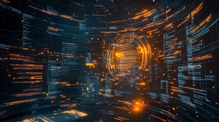 LLM powered AI summarizing long documents into structured information