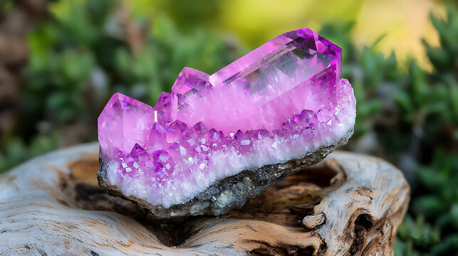  kunzite's soft pink and lavender hues
